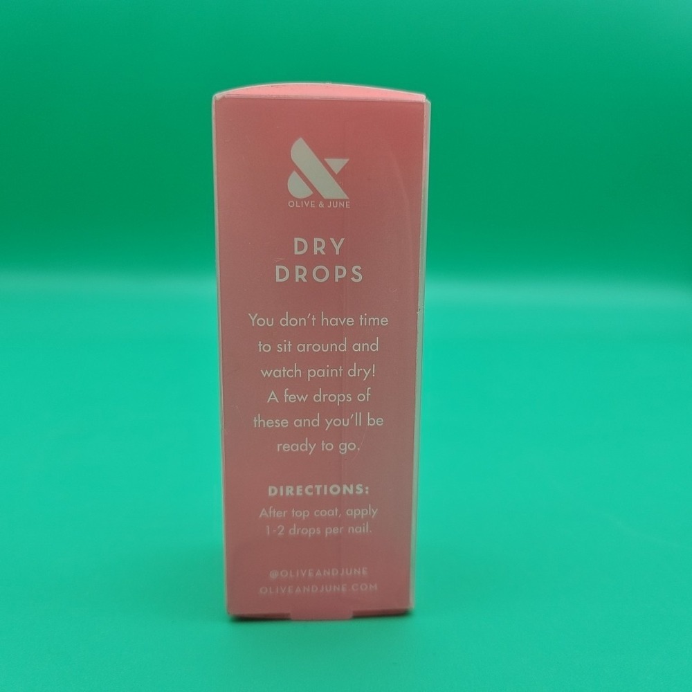 Olive‎ & June Nail Beauty Treatment Dry Drops - 0.42 oz NIB - Picture 3 of 4